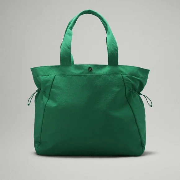 Lululemon Side-Cinch Shopper Bag 18L, Emerald Ice - NWT - Picture 5 of 9